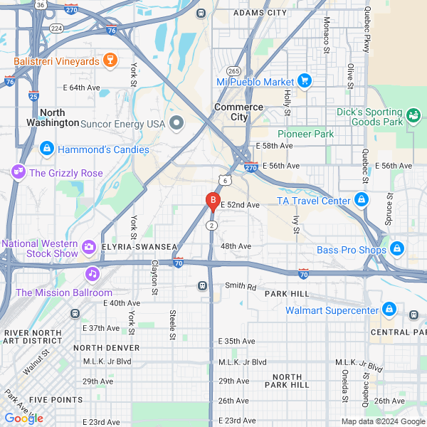 Subsilio Consulting, LLC location map: 700 N. Colorado Blvd, Denver, CO